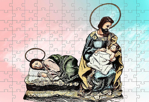 Quebra-cabeça Colorido Coleção Religious Art Nossa Senhora