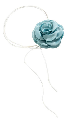 Gargantilla De Flores Rosas Gargantilla Floral Estilo