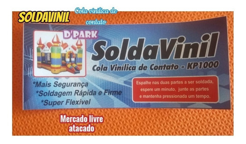 Cola Para Brinquedos Infláveis Bisnaga 300ml  Kit C/3+brinde