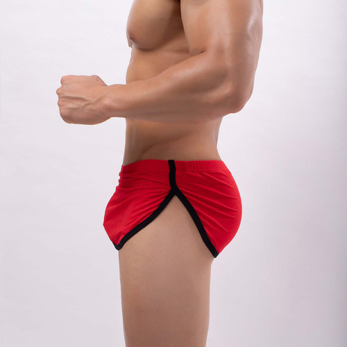 Ropa Interior Lisa A La Moda Casual Para Hombre, Malla Trans