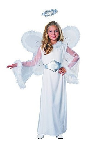 Rubies Emplumados De Moda Childs Snow Angel Costume Large