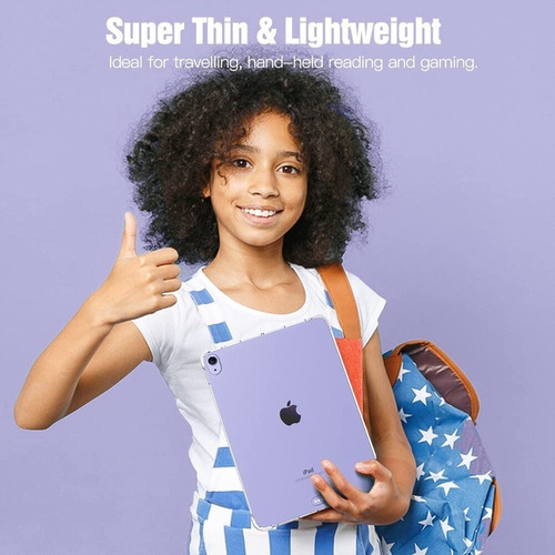 Imagen 3 de 6 de Funda Tpu Antishock Reforzada Para iPad Air 5 10.9