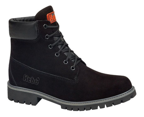 Botas Hombre Heavy Clasica Negros Comodos Kebo 4850 Msi