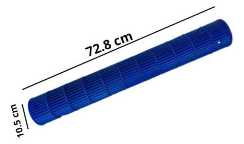 Turbina Minisplit 72.8x 10.5 Ext. (Usado)