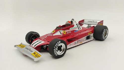 F1 Ferrari 312 T2b Niki Lauda Monaco Gp 1977 Escala 1:18 Mcg