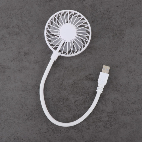 A+ 2 Mini Ventiladores Portátiles Usb Blancos De 35 X 8 X