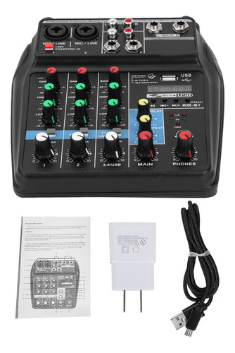 Sistema De Consola Stage Mixer Professional Sound Board, Est