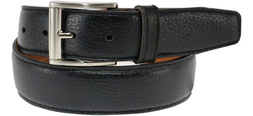 Cinturon Hombre Studebaker Graneado Cuero Negro