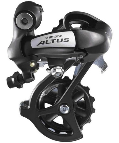 Câmbio Traseiro Shimano Altus Rd M310 7v 8v Mega Range Preto