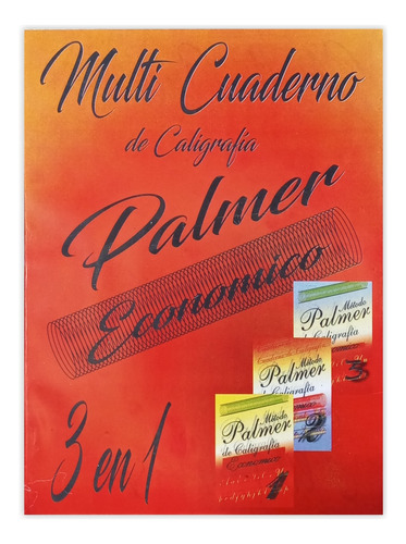 Pack 12 Multi Cuadernos De Caligrafia Palmer 3 En 1