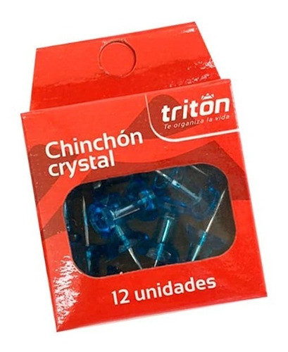 60 Chinches Chinchon Crystal Azul Triton