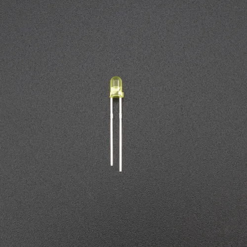 Led Amarillo 3mm Difuso