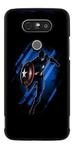 Funda Protector Para LG G5 G6 G7 Capitan America Marvel 7 N