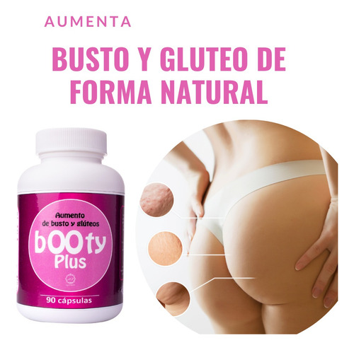 Aumento De Glúteos Sin Hormonas Ni Quimicos Kit 