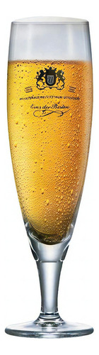 Taça De Cerveja Rótulo Frases Sokata Tulpe Cristal 390ml Cor Incolor