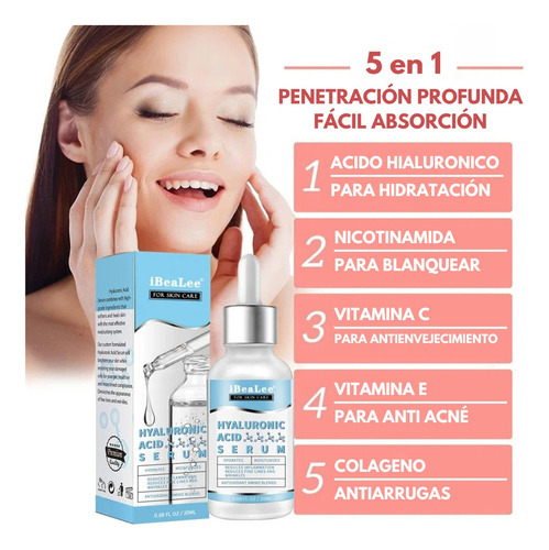 Sérum Serum Reparador De Cicatrices Colageno Quita Manchas Momento De Aplicación Día/noche Tipo De Piel Todo Tipo De Piel