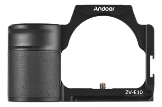 Gaiola De Câmera 1/4 Zv-e10 Sony Vlog Cold Inch Alloy Com Ga