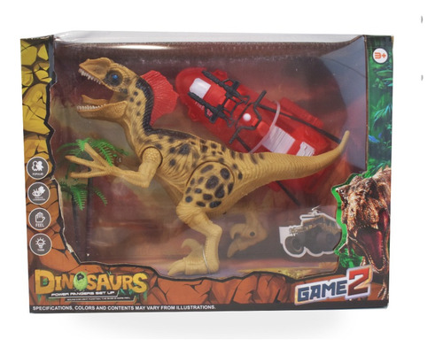 Conjunto de dinossauros com Jet Ski Ck