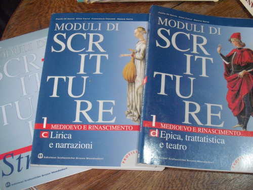 Moduli Di Scriture 1 C Y D Sacco Cervi Fioretti Serio