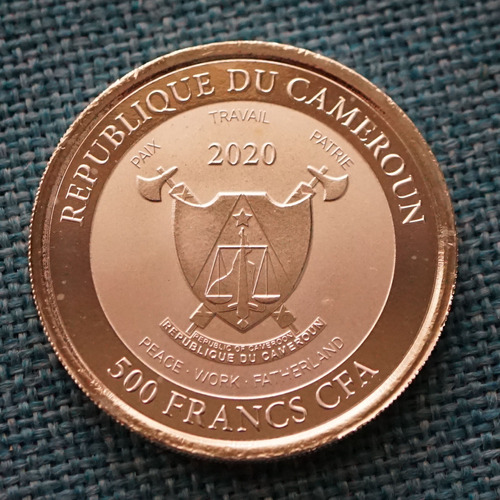 1 Onza De Plata - 2020 - Camerun - Moneda De Plata
