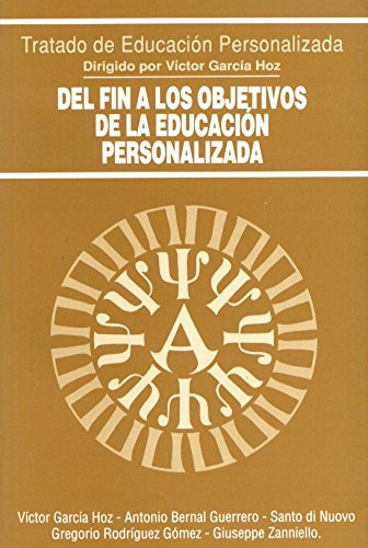 Libro Del Fin A Los Objetivos De La Educación Personalizada