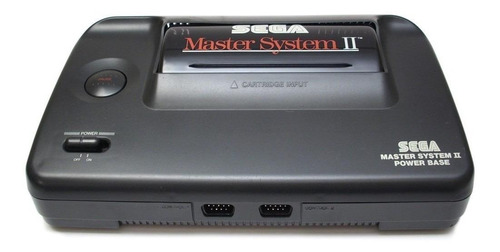 Console Sega Master System II 8KB Standard cor  preto