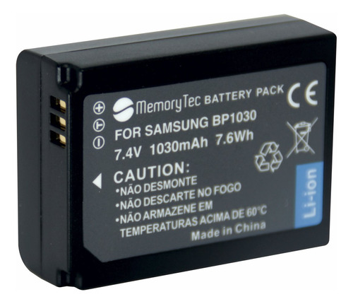 Bateria Bp-1030 P Samsung Nx200 Nx210 Nx1000 Nx300 Nx1100