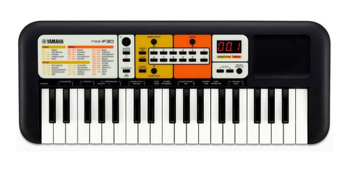 Imagen 5 de 11 de Teclado musical Yamaha PSS Series PSS-F30 37 teclas negro