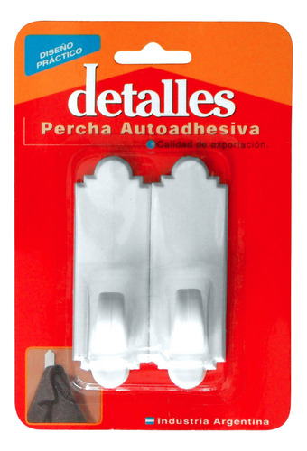 Perchas Kodiko Autoadhesivas Set X 2