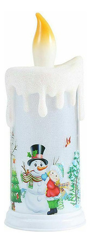 Bombilla Led Navideña Parpadeante Con Forma De Vela
