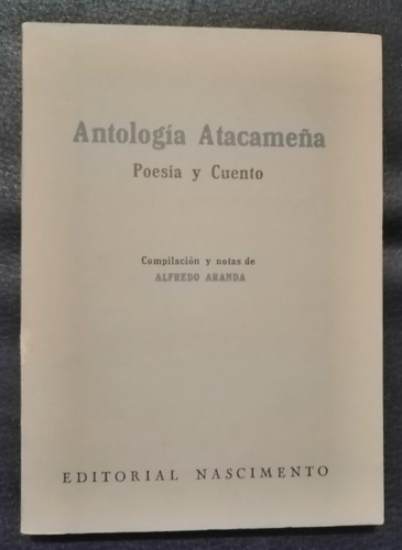 Antologia Atacame;a Poesia Y Cuento Varios