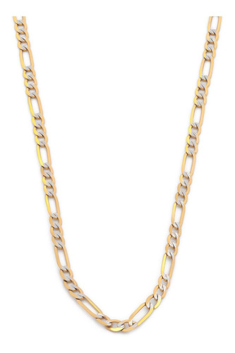 Cadena Estilo Cartier Diamantada Oro Italiano Sólido 10k 55 