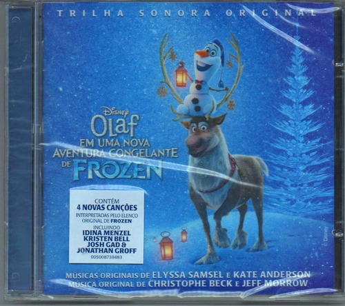 Cd Olaf Em Um Aventura Congelante De Frozen Trilha Sonora