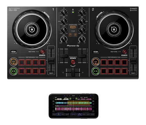 Controlador Dj Pioneer Ddj200 Promocion