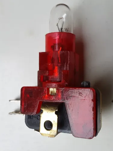 Boton Pulgador Rojo Usados (Usado)