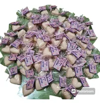 Comprar 50 Jaboncitos Souvenirs En Bolsitas + Moñito + Sticker