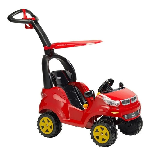 Carrito De Paseo Push Car Prinsel Adventure Rojo 