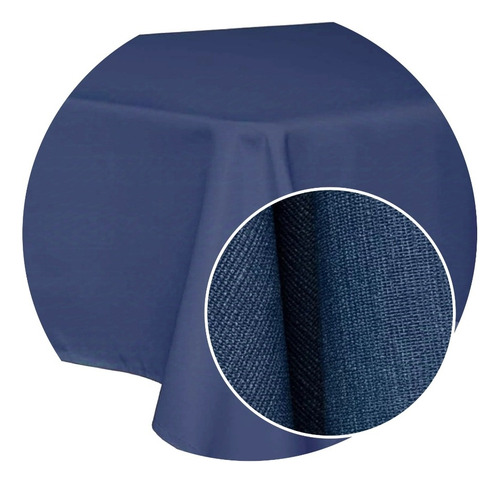 Mantel Impermeable Texturado 2,20 Mts Azul Marino