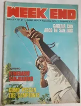 Comprar Revista Weekend N° 21 Junio 1974 Caza Pesca Turismo 