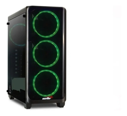 Imagen 3 de 9 de Gabinete Gamer Sentey K20 Plus 6350-sf Rgb Mid Tower