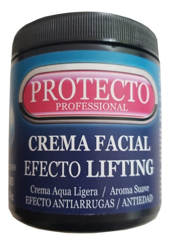 Imagen 1 de 7 de Crema Facial Efecto Lifting Protecto Professional 500g