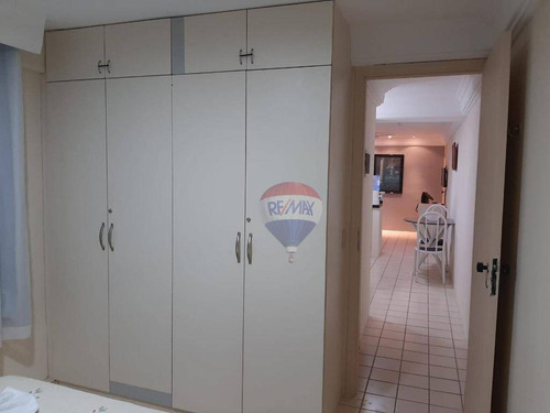 Imagem 13 de 24 de Flat Para Alugar Em Boaviagem, Mobiliado, 1 Quarto, 1 Vaga, A Poucos Metros Do Mar. - Fl0182