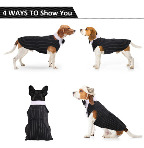 Traje De Boda Para Perro Esmoquin Para Perro Conjunto De Tra