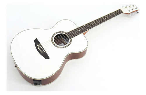 Violão Elétroacustico Strinberg Co40 Cor Branco Material Do Diapasão Ébano Orientação Da Mão Destro
