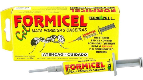 Kit 3 Formicel Gel Elimina Formigas Caseiras 10g