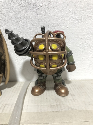 Funko Pop Bioschok Big Daddy Y Son Of Bird (Usado)