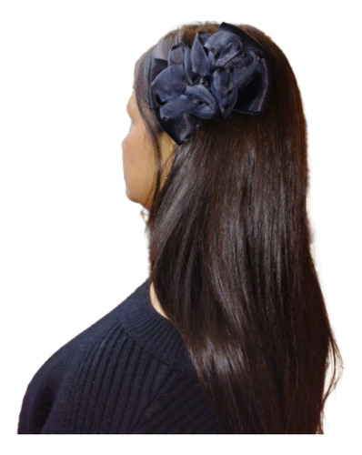 Moño/pinza  Negro Cabello Mujer Accesorios Meloss