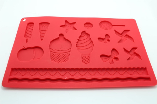 Molde De Silicon Para Fondant, Repostería, Chocolate,gomitas
