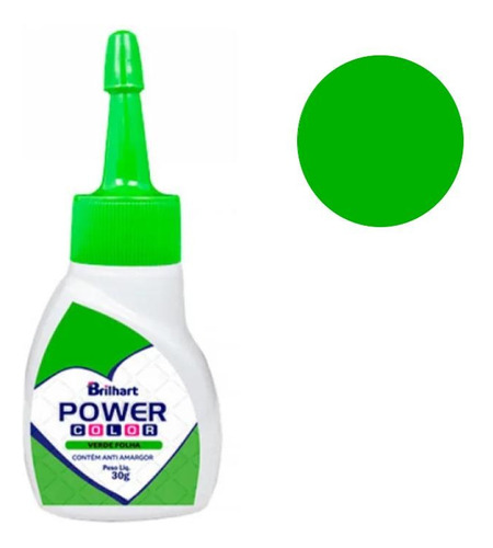 Corante Gel Power Color Verde Folha 30g - Alimentício