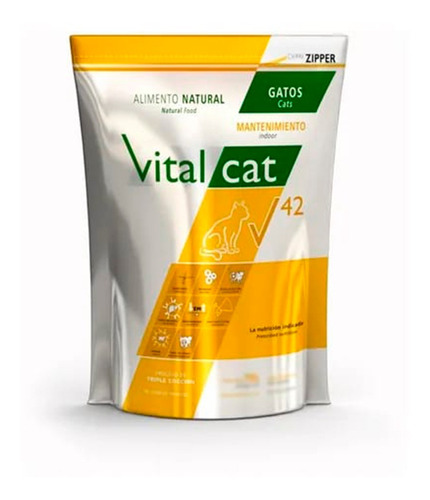 Vital Cat V42 Mantenimiento Indoor X 7,5kg E.t.pais Il Cane 